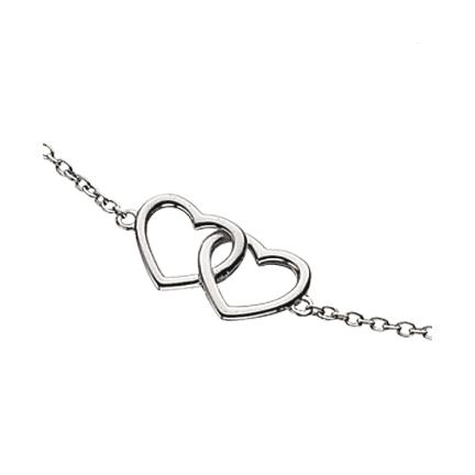 Køb Scrouples - Sølvarmbånd rhod - WearLove - you and me - Modelnr.: 35452.18 hos Guldsmed Smeds