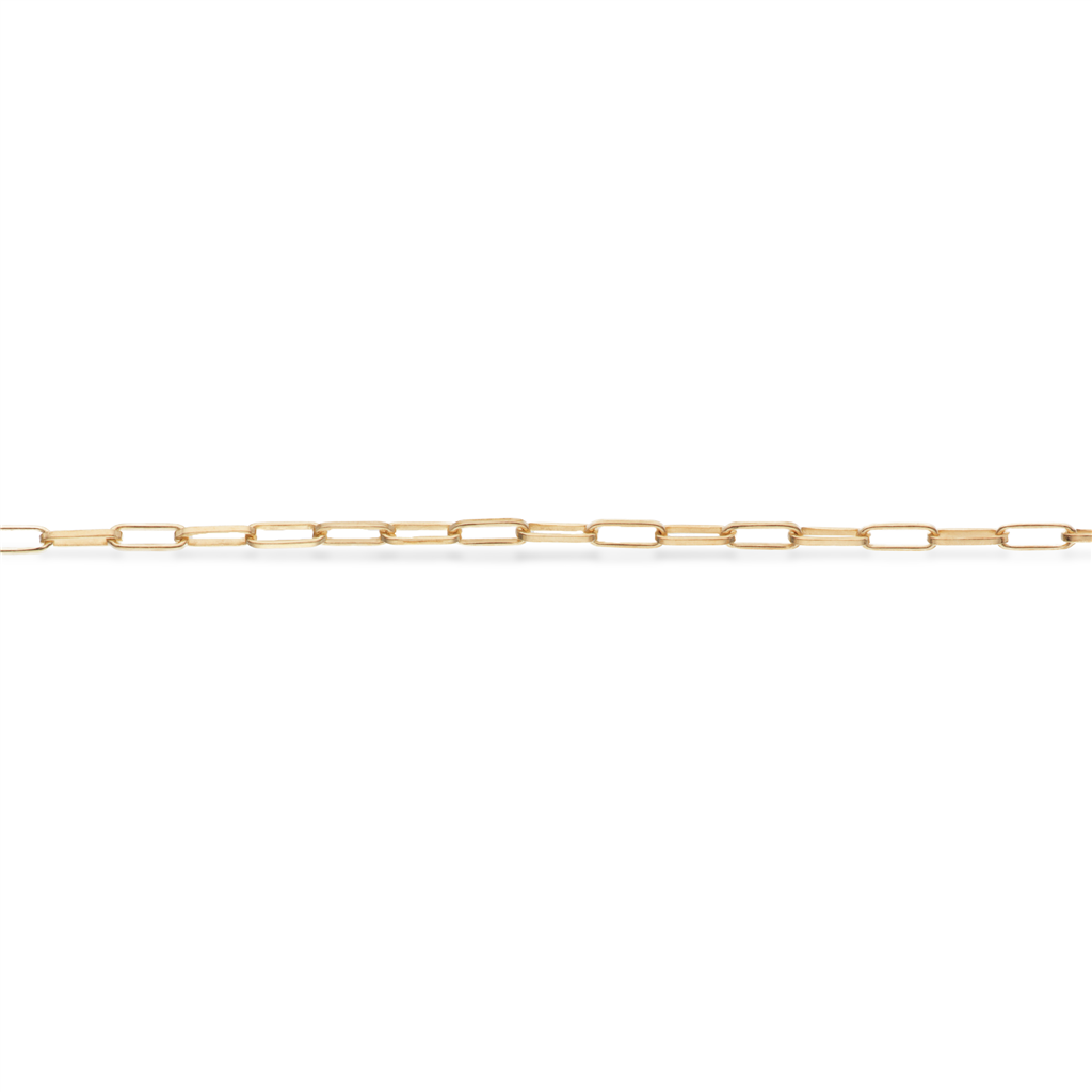 Scrouples - Ankelkæde "long links" forgyldt - Model: 3592,23