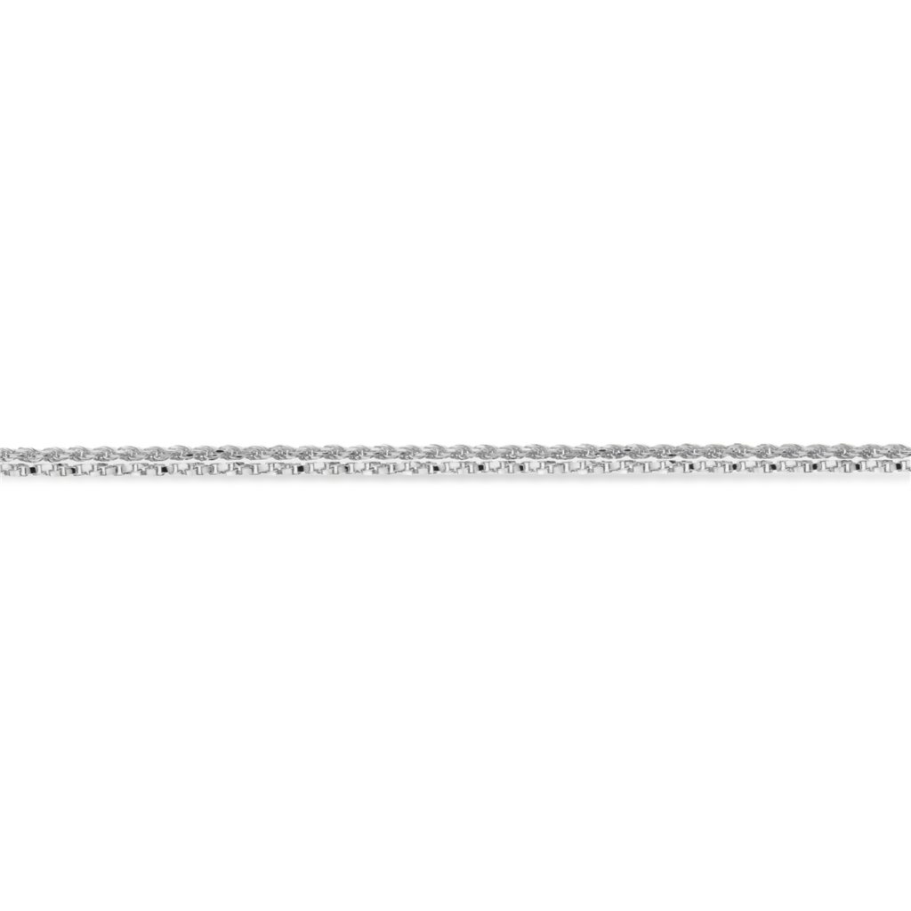 Scrouples - Ankelkæde dobbelt twist cordel, sølv rhodineret - Model: 3601,23