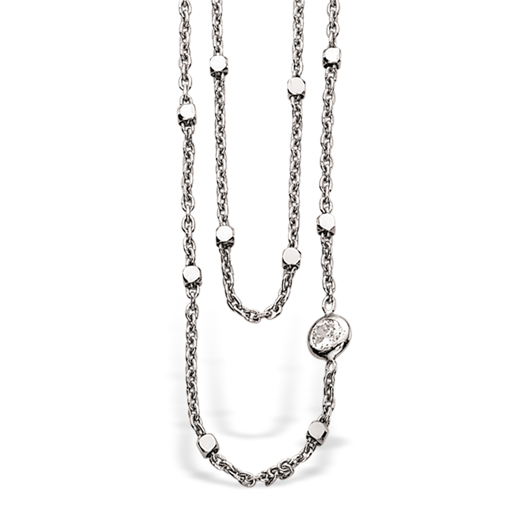 Køb Scrouples - Armbånd dobbelt rk. syn.zir. sølv rh. - Model: 37432,18 hos Guldsmed Smeds