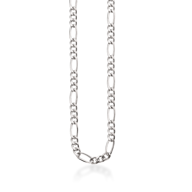 Køb Scrouples - Figaro armbånd sølv rhodineret - Model nr.: 37692,18 hos Guldsmed Smeds
