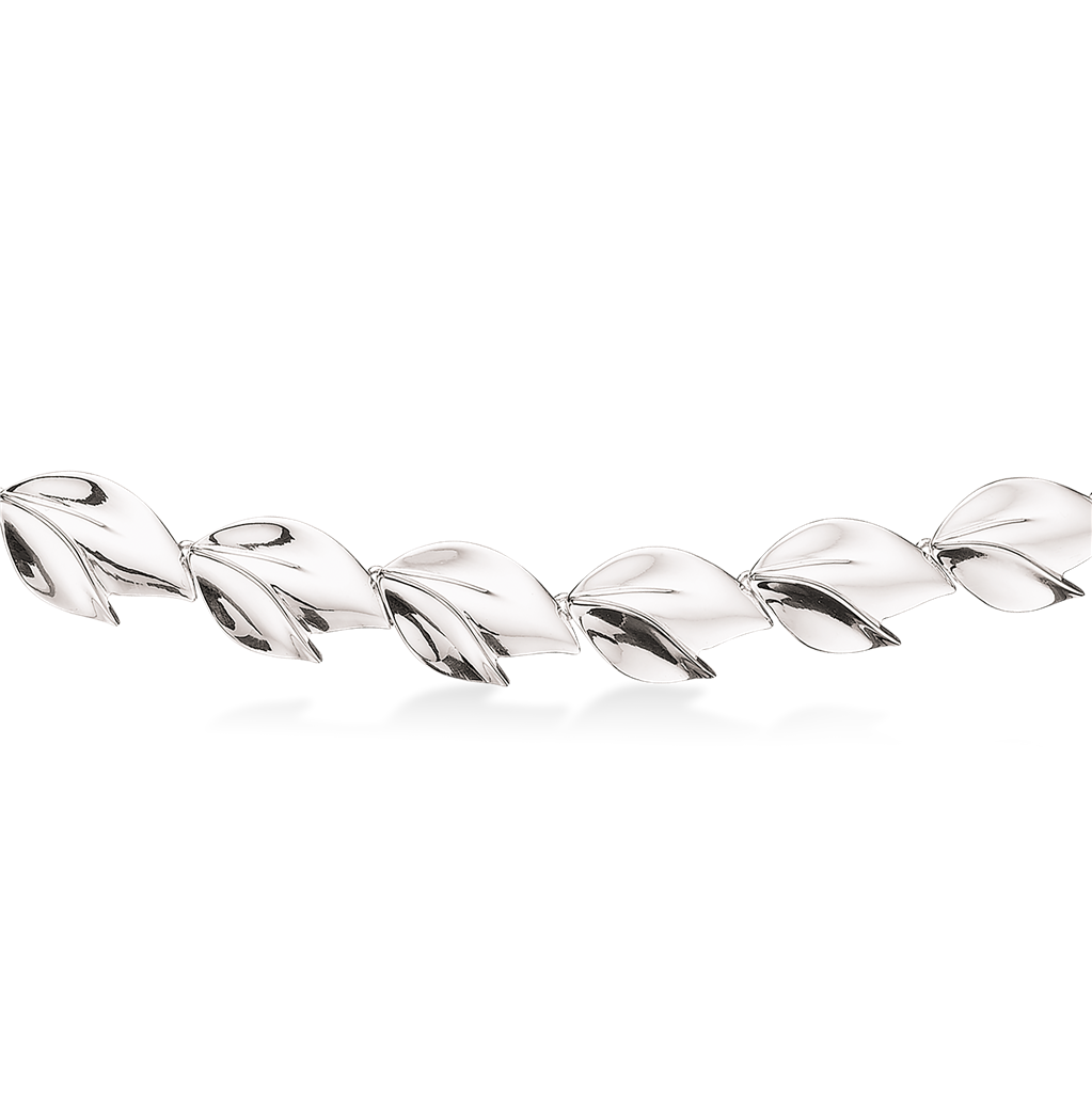 Køb Scrouples - Armbånd sølv, Blade - Model nr.: 37742,18 hos Guldsmed Smeds