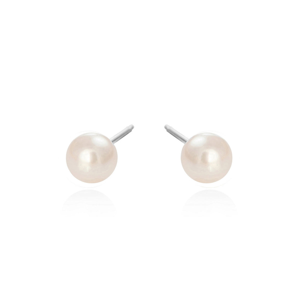 Køb Susanne Friis Bjørner - Sølv ørestik, perle 5,5mm - 6mm hvid - Model: 3782-1-5560 hos Guldsmed Smeds