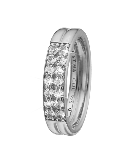 Køb Christina jewelry & watches - Eternity Topaz, silver - Modelnr.: 800-4.2.A hos Guldsmed Smeds