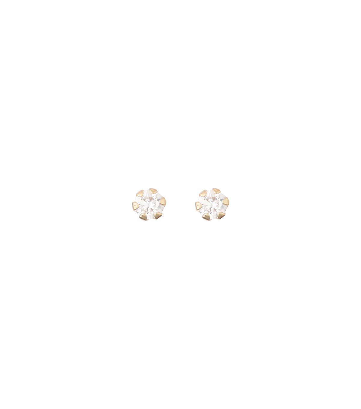 Køb L&G - Ørestik 8 kt. 6 greb 2mm zirkon - Modelnr: 402237 hos Guldsmed Smeds