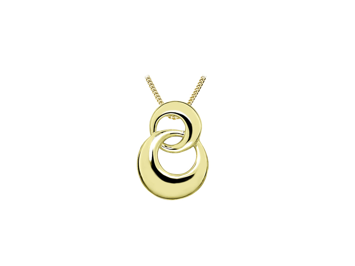 Køb L&G - 8 kt. Guld vedhæng med forg. sølvkæde - Modelnr: LG-404113 hos Guldsmed Smeds