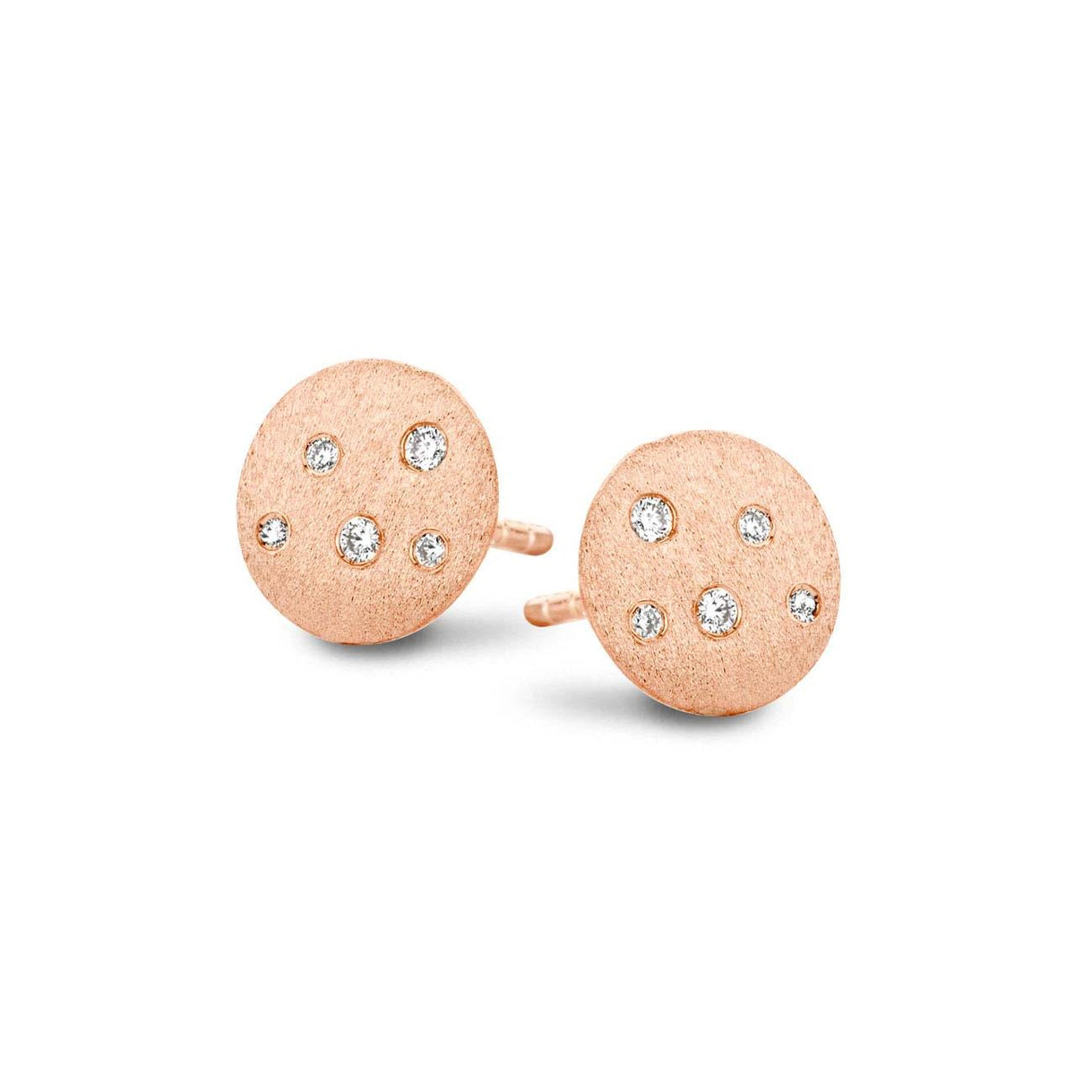 Køb SPIRIT ICONS - STARDUST , ØRESTIK I ROSA FORGYLDT SØLV MED ZIRKON - MODEL: 40674 hos Guldsmed Smeds