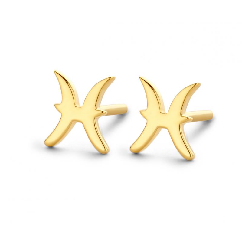 Køb SPIRIT ICONS - Ørestikker Stjernetegn sølv - Fiskene - Modelnr.: SI-41132 hos Guldsmed Smeds