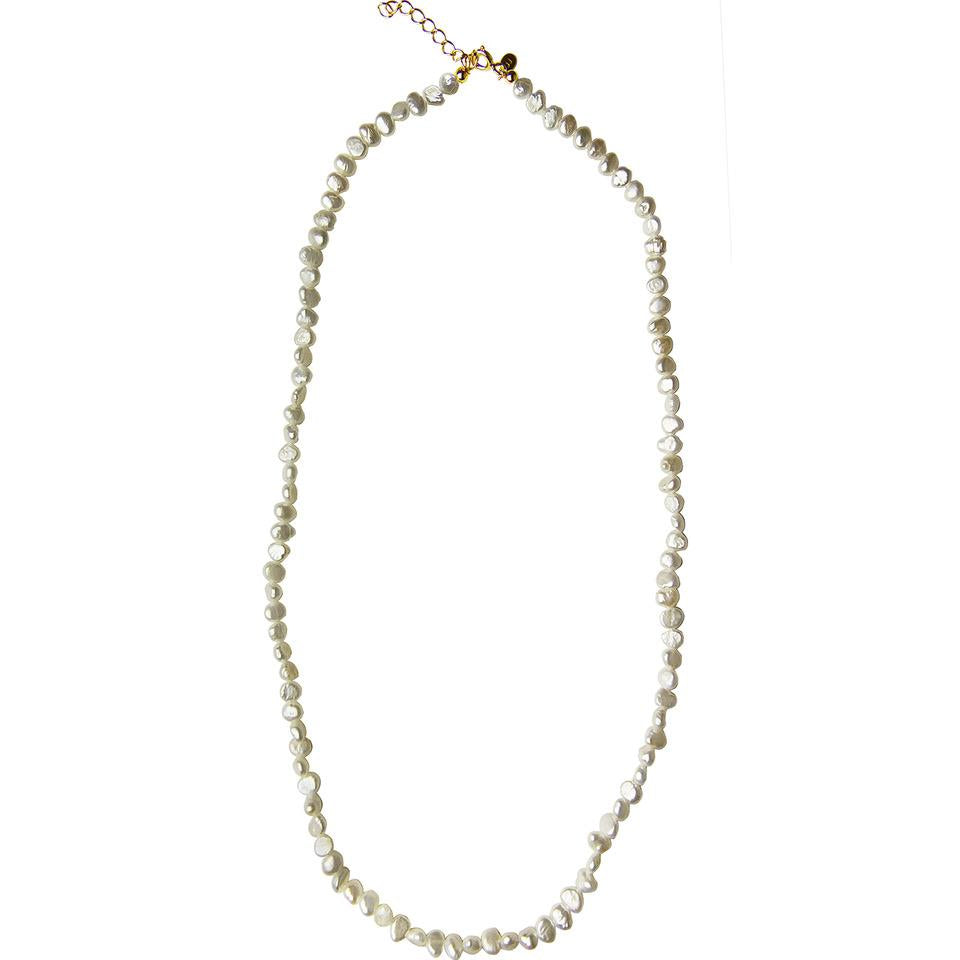 Jeberg Jewellery - Forgyldt "SOUL OF NATURE" pearlchoker/halskæde - Model: 41150