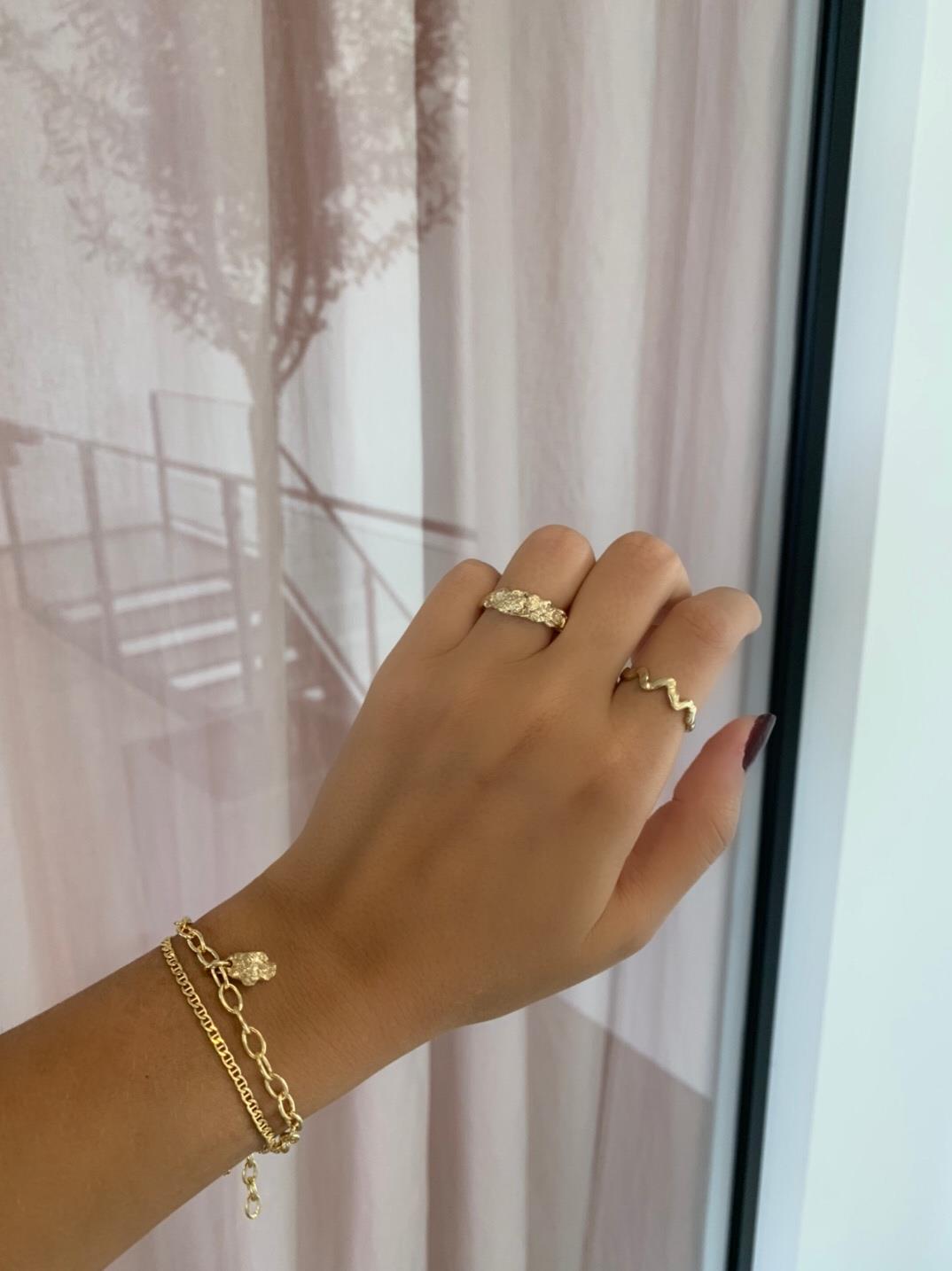 Jeberg Jewellery - Forgyldt Sidney armbånd - Model: 4565-16-G