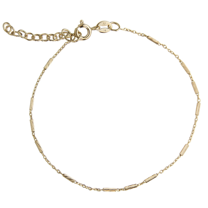 Jeberg Jewellery - Forgyldt Nora armbånd - Model: 4560-17-G