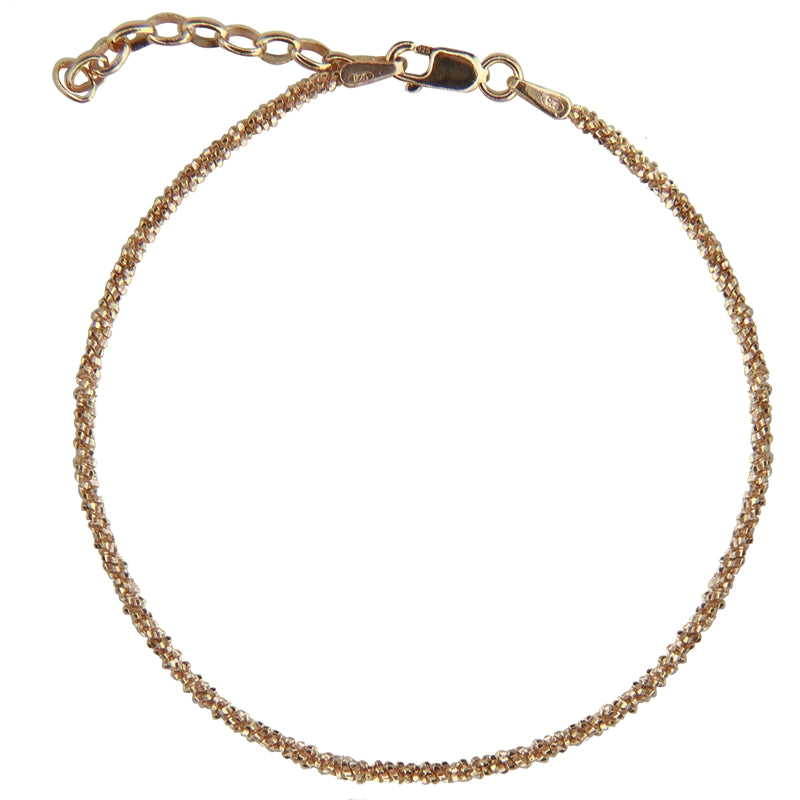 Jeberg Jewellery - Forgyldt Poppy armbånd - Model: 4570-17-G