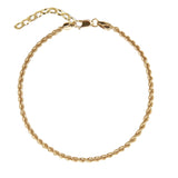Jeberg Jewellery - Forgyldt Robin armbånd - Model: 4590-16-G