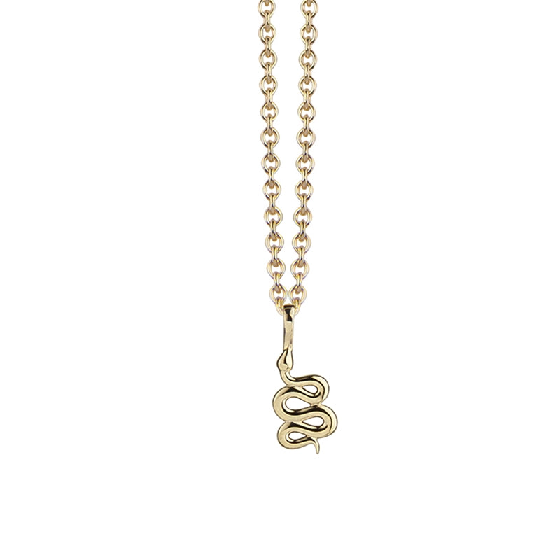 Jeberg Jewellery - Forgyldt Snake halskæde - Model: 40700
