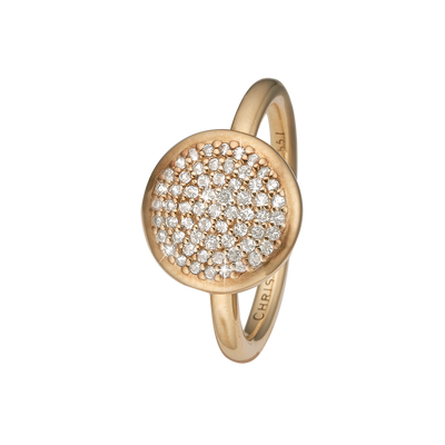 Køb Christina Jewelry - Ring, Sparkling World, goldpl silver - Model: 800-5.3.B hos Guldsmed Smeds