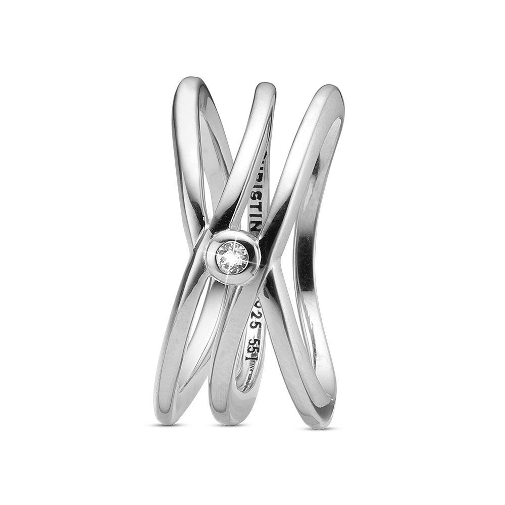 Køb Christina Jewelry - Ring, My One and Only, silver - Model: 800-5.4.A hos Guldsmed Smeds