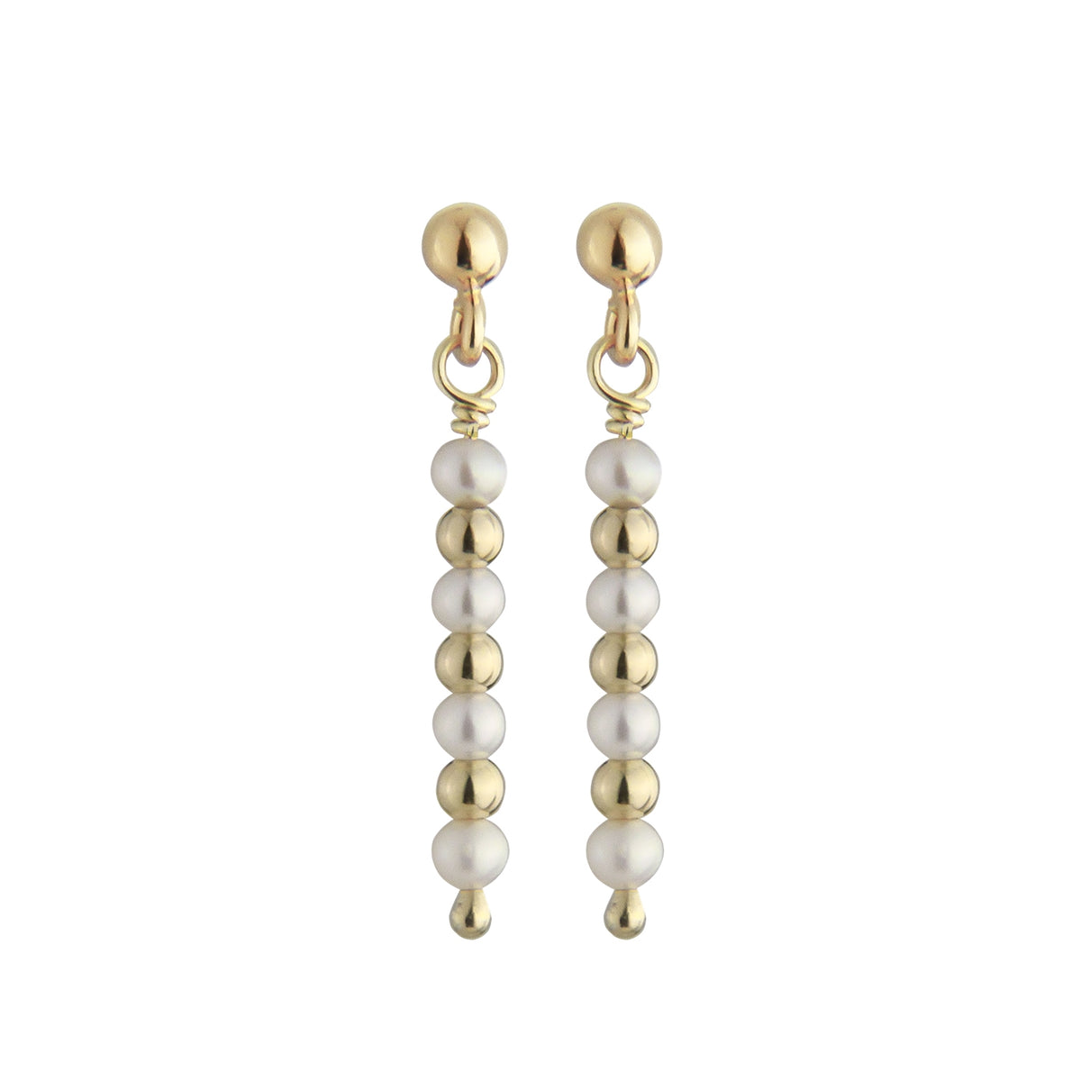 Jeberg Jewellery - Forgyldt Pearly ørering - Model: 50700