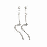Jeberg Jewellery - Sølv Twirl Petite ørering - Model: 50912