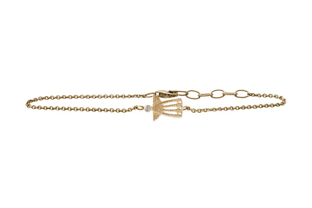 Køb Heiring - Engel armbånd åben - forgyldt - Model: HE-51-5-67FG hos Guldsmed Smeds