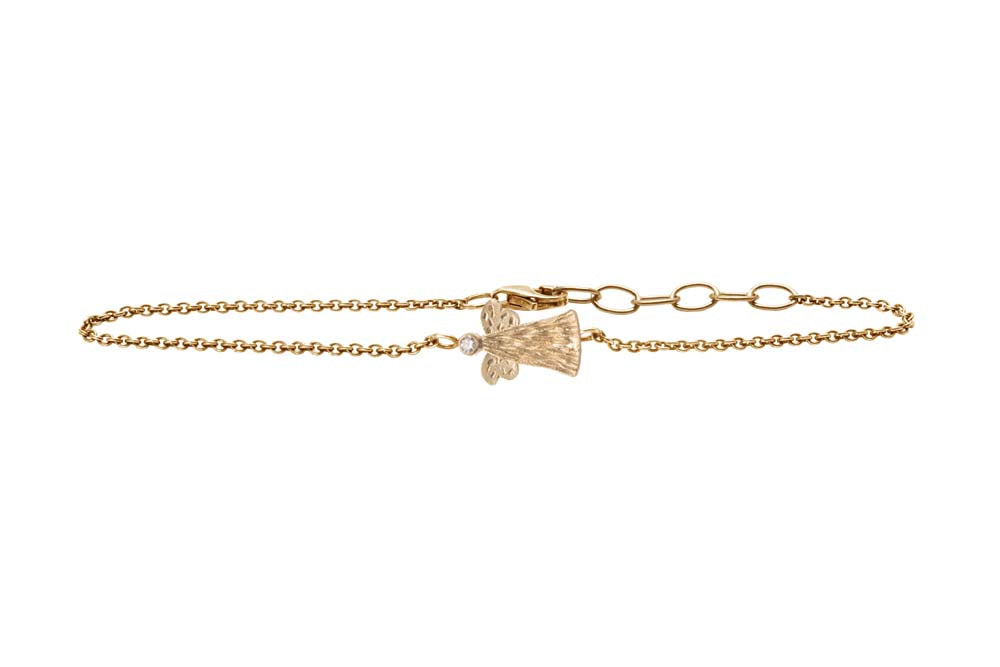 Køb Heiring - Engel armbånd lukket - forgyldt - Model: HE-51-5-68FG hos Guldsmed Smeds