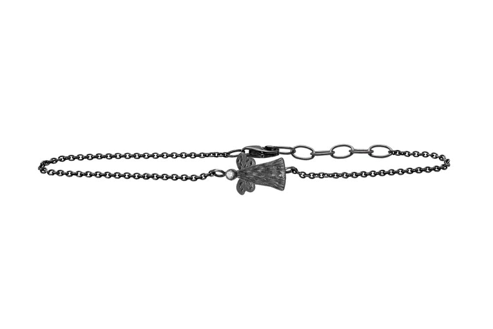 Køb Heiring - Engel armbånd lukket - Oxyd. - Model: HE-51-5-68OX hos Guldsmed Smeds