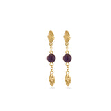 Jeberg Jewellery - Forgyldt "I AM GOLD" drop ørering - Model: 51050
