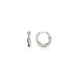 Jeberg Jewellery - Sølv Sand Dune Hoop - Model: 51202