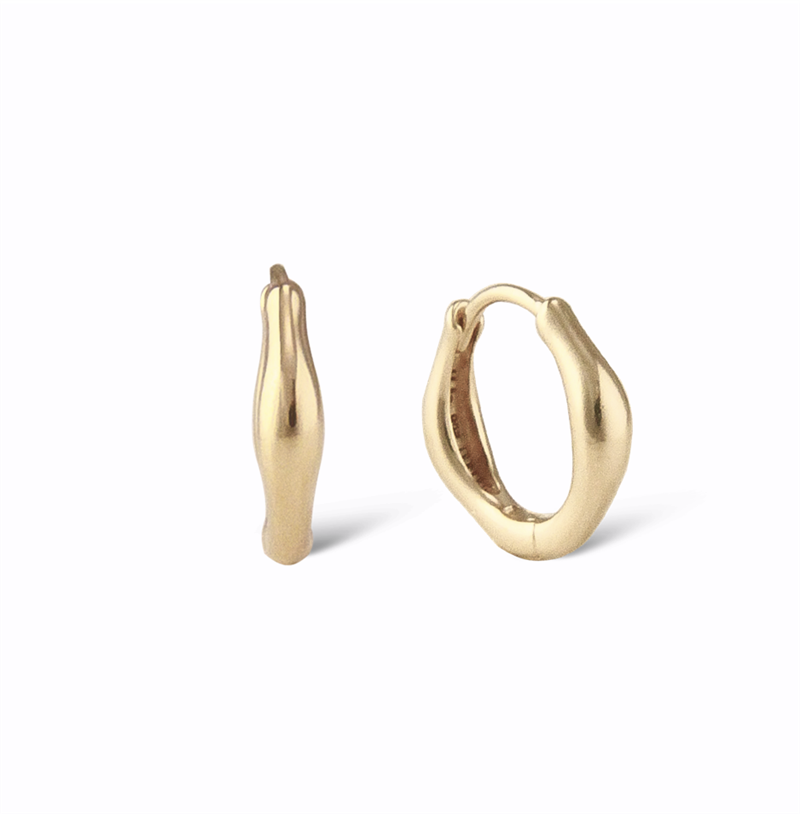 Jeberg Jewellery - Forgyldt Balance Hoop - Model: 51860