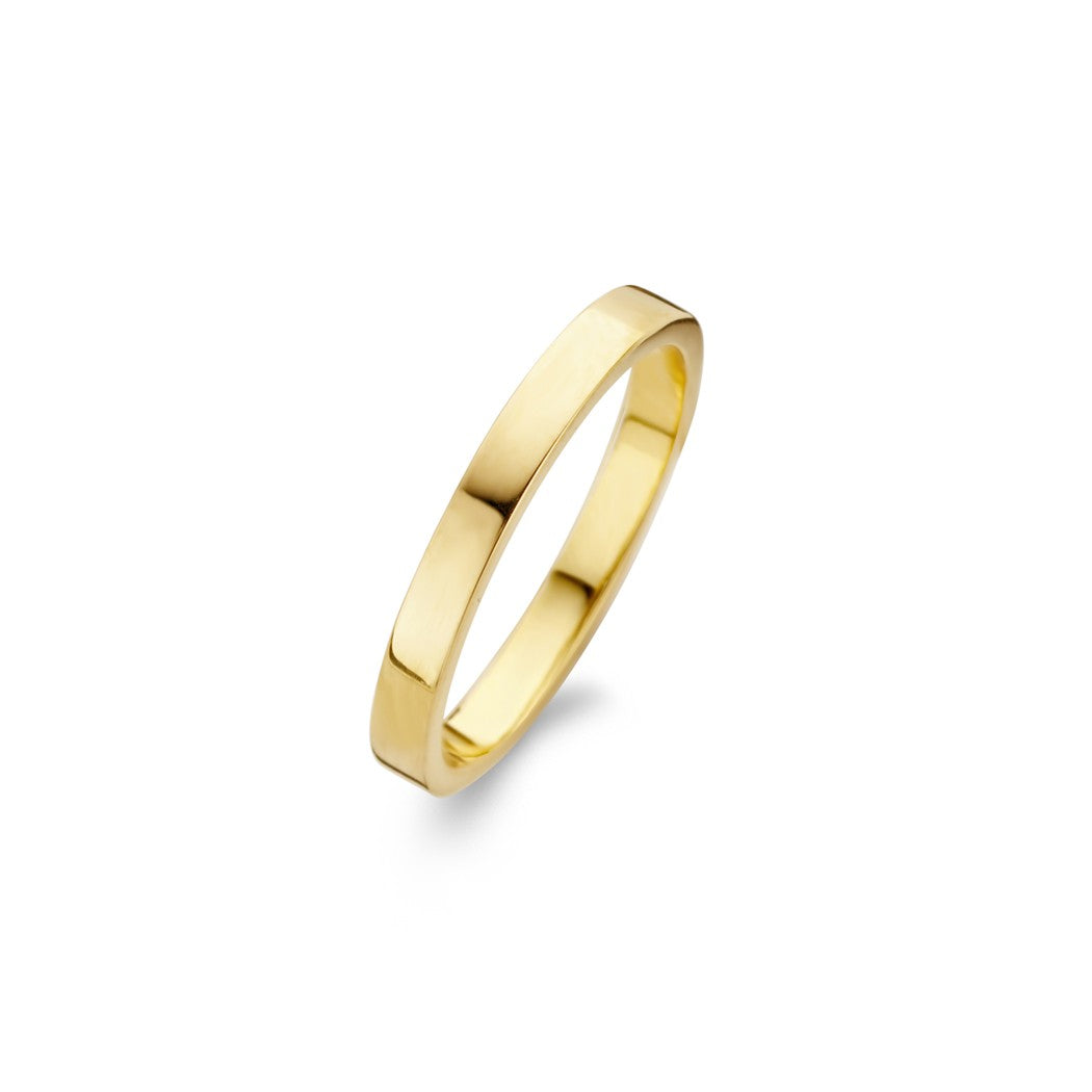 Køb SPIRIT ICONS - RAW , RING I FORGYLDT SØLV POLISHED - MODEL: 53162-54 hos Guldsmed Smeds