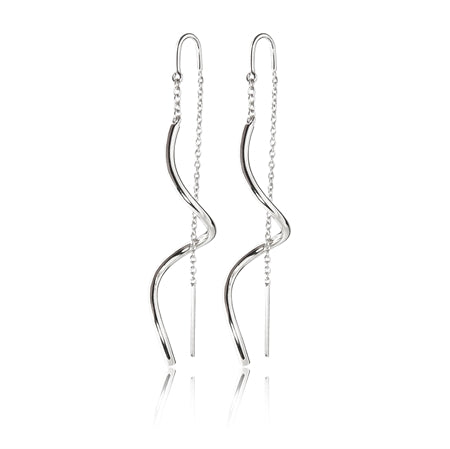 Jeberg Jewellery - Sølv Twirl ørering - Model: 5647