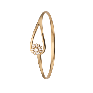 Køb Christina Jewelry & Watches - Topaz Marguerite Cuff armring, forgyldt sølv,  - Modelnr.: 601-G-Mar hos Guldsmed Smeds