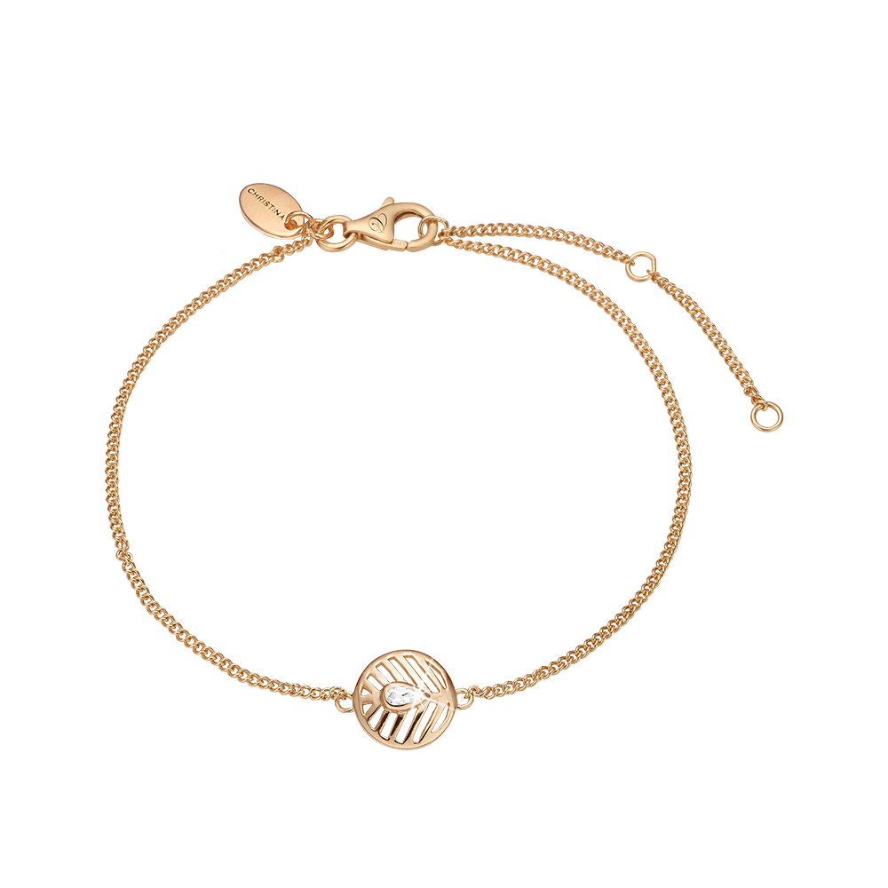 Køb Christina Jewelry & Watches - Open Leaf, goldpl silver - Model: 601-G20 hos Guldsmed Smeds