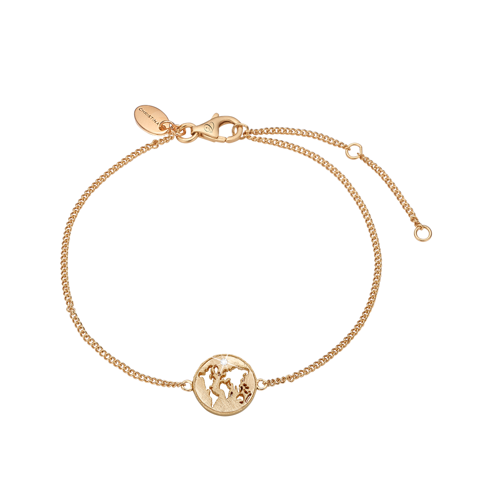 Køb Christina Jewelry & Watches - The World, goldpl silver - Model: 601-G26 hos Guldsmed Smeds