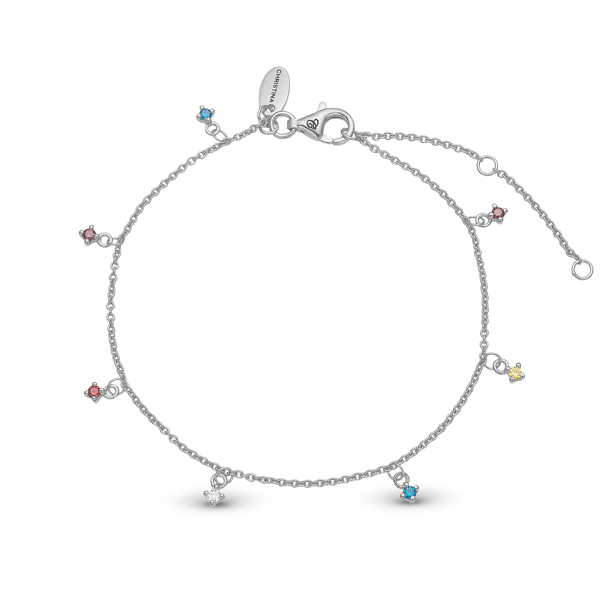 Christina Rainbow armbånd i sølv – model 610-S40