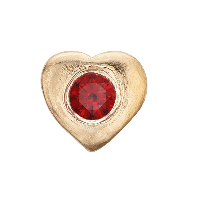Køb Christina jewelry & watches - Collect Ruby Heart, gold pl - Modelnr.: 603-G2 hos Guldsmed Smeds