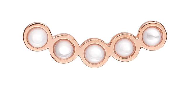 Køb Christina Elements - Mother of Pearl , Element, long, rosa - Modelnr: 603-R37 hos Guldsmed Smeds