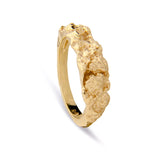 Jeberg Jewellery - Forgyldt "I AM GOLD" rustik ring - Model: 60620