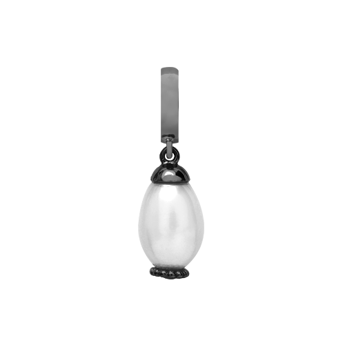 Køb Christina Collect Charm - Pearl Drop white gold - Modelnr: 610-B08WHITE hos Guldsmed Smeds