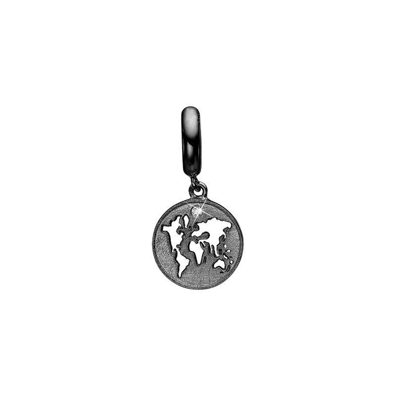 Køb Christina Jewelry & Watches - The World, black ruth silver - Model: 610-B86 hos Guldsmed Smeds