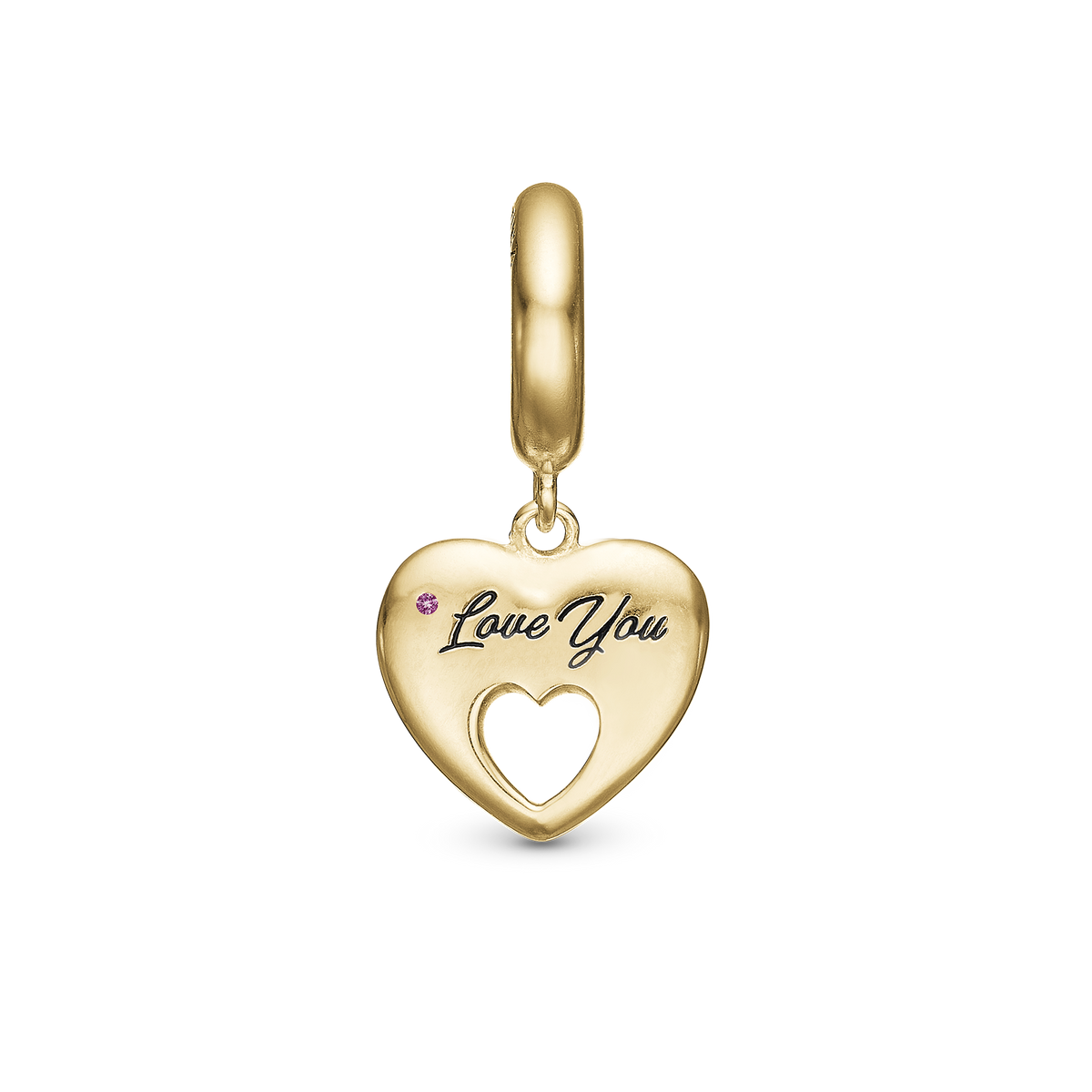 Christina "Mother" charm i forgyldt sølv – model 610-G115 – billede 2