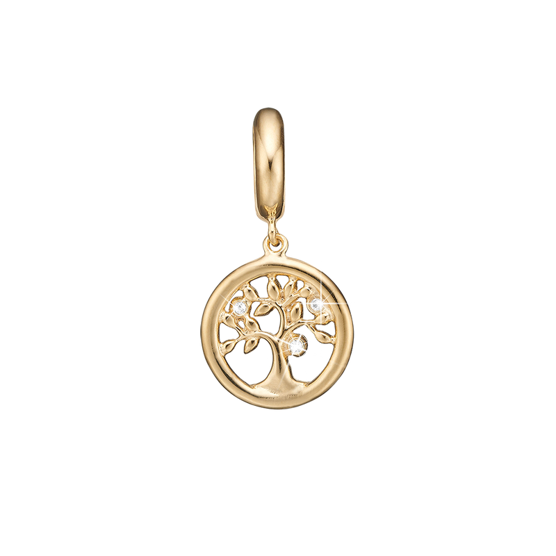 Køb Christina Jewelry & Watches - Topaz Tree of Life, goldpl silver - Model: 610-G78 hos Guldsmed Smeds