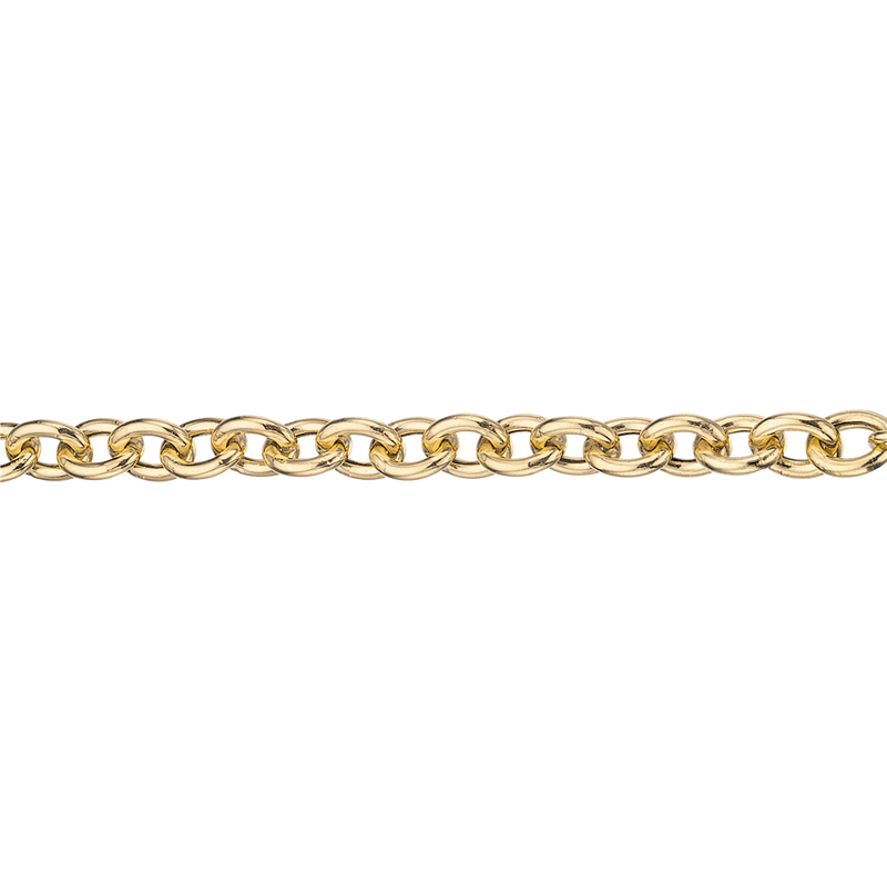 Køb Scrouples - Armbånd sølv forgyldt, ovale led - Model nr.: 610672 hos Guldsmed Smeds