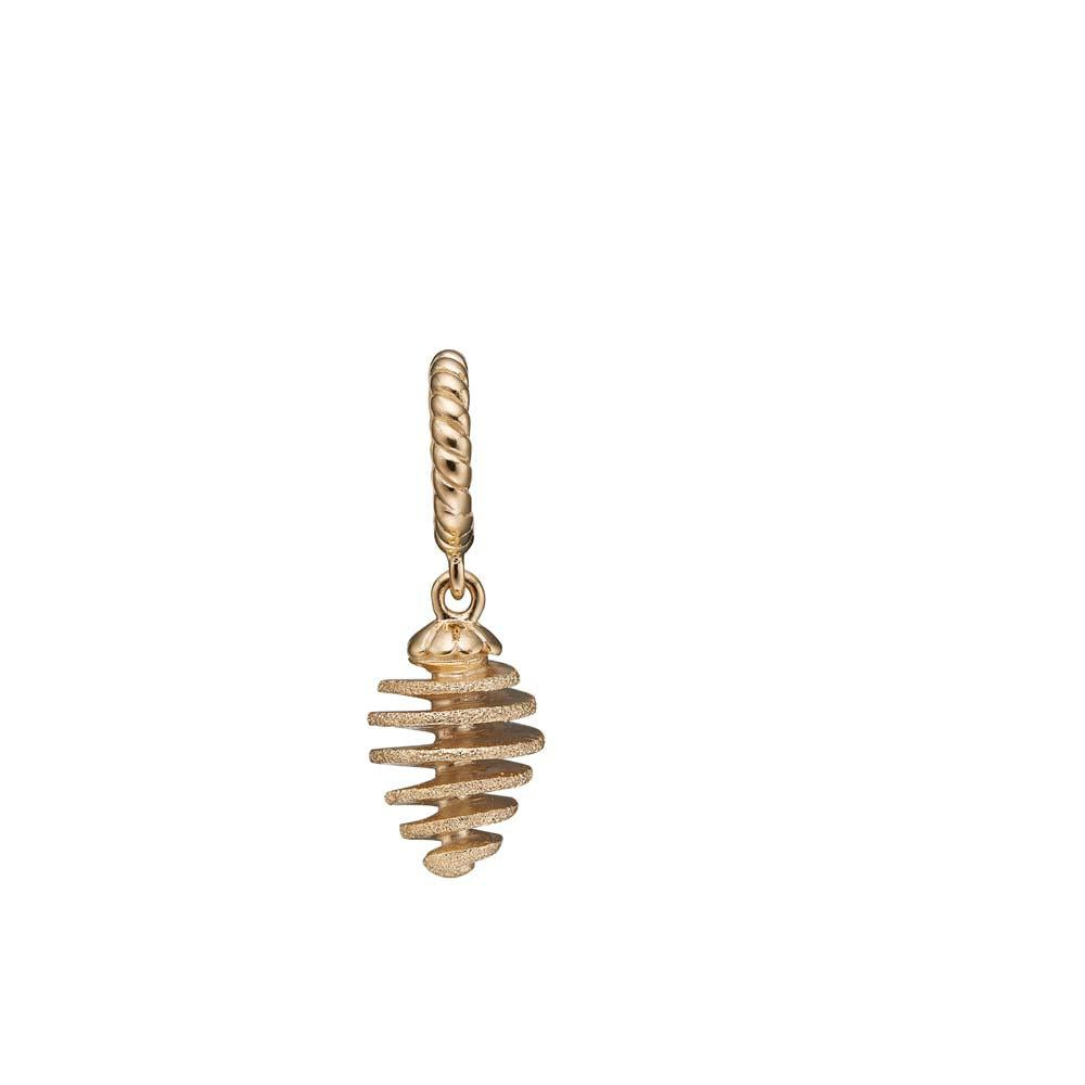 Køb Christina Jewelry & Watches - Charm,  Twisted Drop, forgyldt sølv - Modelnr.: 623-G145 hos Guldsmed Smeds