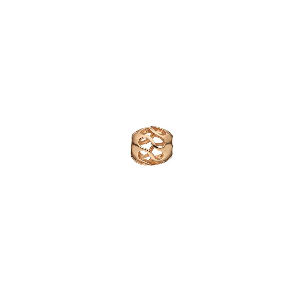 Køb Christina Jewelry & Watches - Charm,  Petite Twist, forgyldt sølv - Modelnr.: 623-G154 hos Guldsmed Smeds