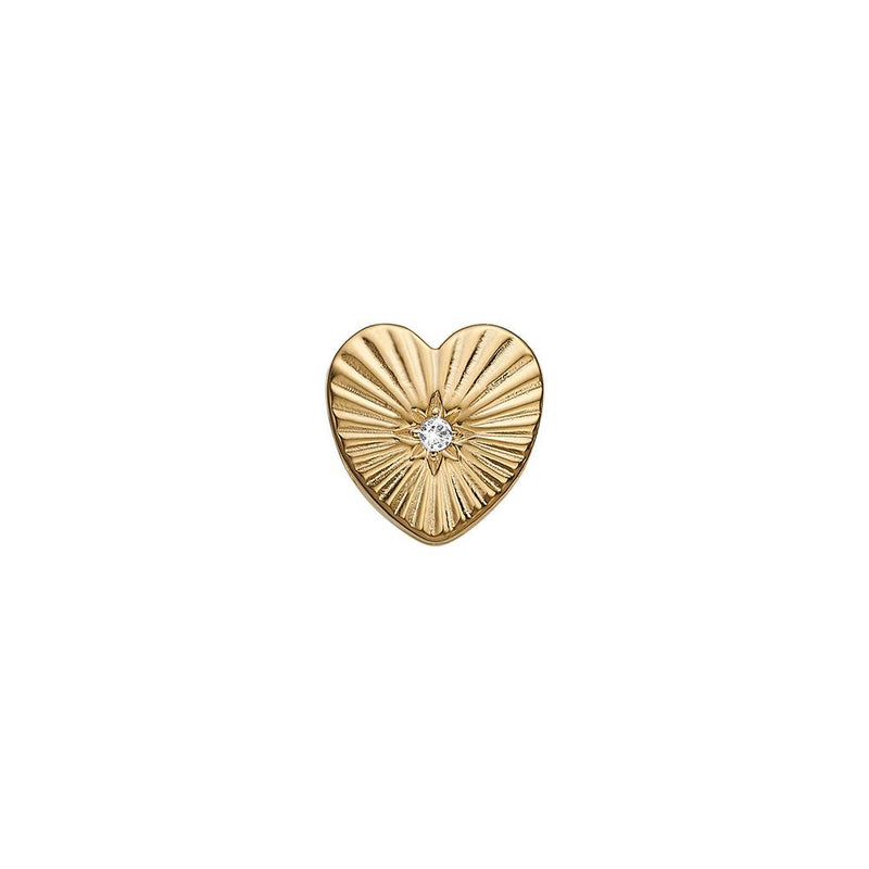 Køb Christina Jewelry & Watches - Sunshine Heart, goldpl silver - Model: 623-G192 hos Guldsmed Smeds