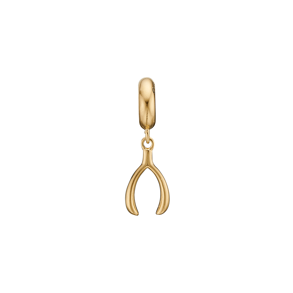 Køb Christina jewelry & watches - Wishbone, forgyldt sølv - Modelnr: 623-G219 hos Guldsmed Smeds