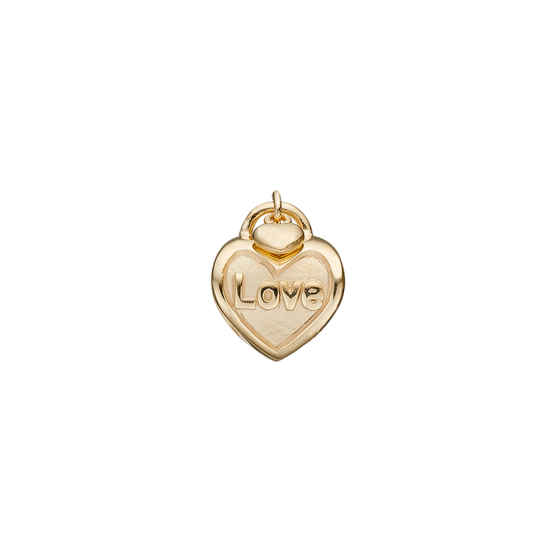 Køb Christina jewelry & watches - Love Lock, forgyldt sølv - Modelnr: 623-G237 hos Guldsmed Smeds