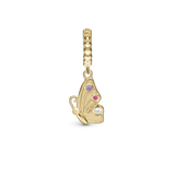 Christina Jewelry - Butterfly Friend, forgyldt charm (til sølvarmbånd) - Model: 623-G291