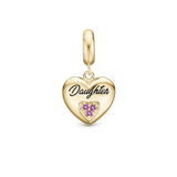 Christina Jewelry - Daughter, forgyldt charm (til sølvarmbånd) - Model: 623-G293