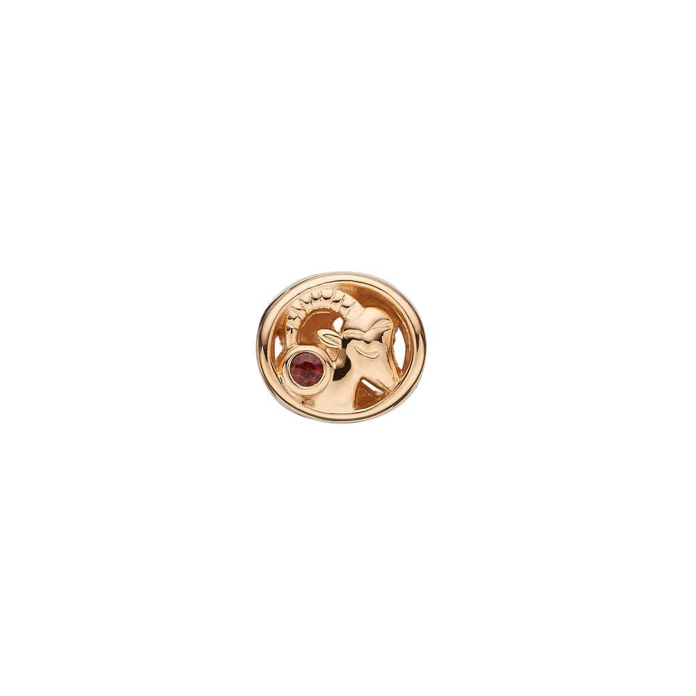 Køb Christina jewelry & watches - Charm, Stjernetegn - Zodiac Capricorn/Stenbukken, forgyld - Modelnr.: hos Guldsmed Smeds